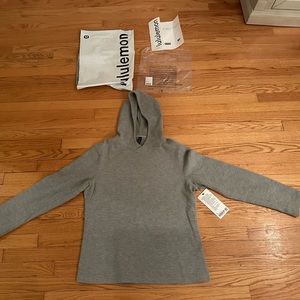 Mens Lululemon Gray Hoodie medium NEW WITH TAGS